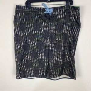 Tommy Bahama Relax Dot Print Hawaiian Swim Trunks Beach Pool Vacation